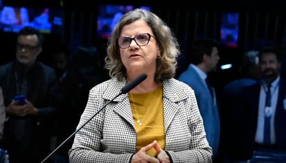 Ela assume no lugar de Jaques Wagner que deixou a posição nessa quarta (24) - Foto: Waldemir Barreto/Agência Senad