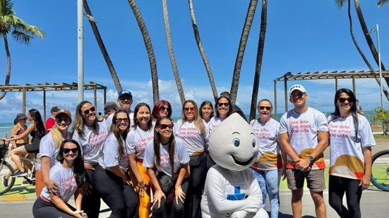 Promovido pelo Programa de Atenção à Saúde da Criança e do Adolescente, o evento aconteceu na Orla de Maceió, com concentração na Roda-Gigante - Foto: Divulgação