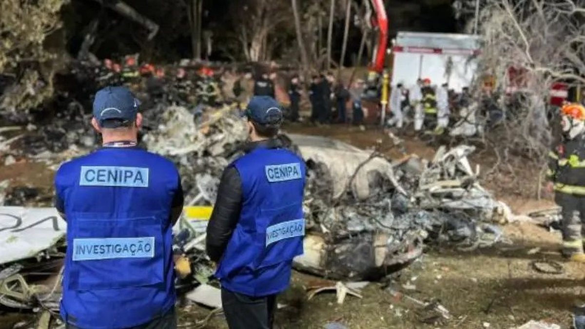 PF indicia 16 em investigação de queda do avião da Voepass que deixou 62 mortos