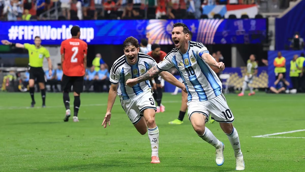 Argentina pode ser a única seleção a chegar nas semis da Copa sem enfrentar rival top 15