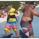 Um homem tentou atirar duas vezes contra um velejador durante uma discussão na Praia do Arubinha, em Arraial do Cabo (RJ), mas a arma falhou - Reprodução / Redes sociais