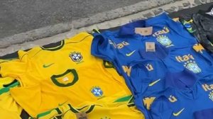 Imagem O que acontece com as milhares de camisas piratas apreendidas pela Receita Federal