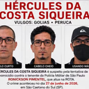 Polícia anunciou recompensa de R$ 50 mil por informações do paradeiro de suspeito de atirar em tenente da Rota — - Foto: Divulgação