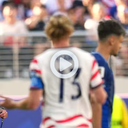 Balogun, artilheiro da seleção americana com três gols no torneio, havia sido expulso aos 64 minutos da partida. - Foto: Reprodução