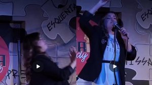Comediante foi agredida durante show em Florianópolis - Reprodução / Redes sociais