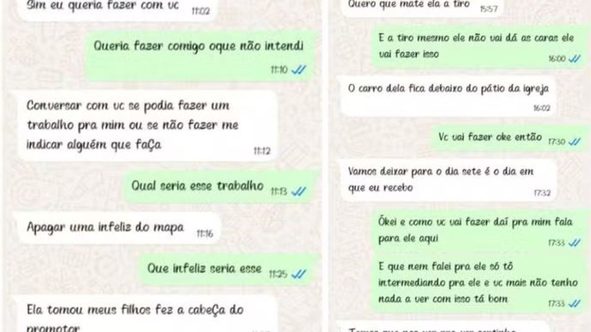 Adolescente descobre que mãe encomendou assassinato de mulher e alerta vítima