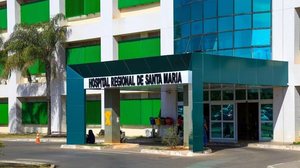 Fachada do Hospital Regional de Santa Maria, no DF - Reprodução / Agência Brasília