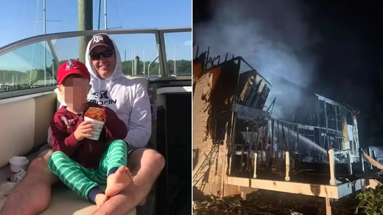 Imagem Homem morre ao tentar resgatar o filho de incêndio; criança já estava em segurança fora de casa