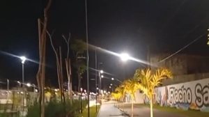 Furto de 400 metros de cabos deixa cinco postes apagados na região do Renasce Salgadinho - Ascom Ilumina