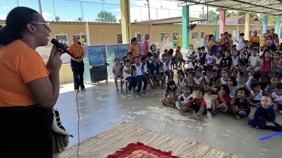 Imagem Parceria com unidade de saúde garante aos alunos do Gigantinhos Chã da Jaqueira acesso a tratamento médico e cuidados preventivos