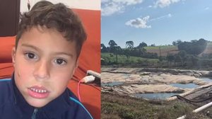 João Gabriel Ferreira dos Santos, de 5 anos, foi encontrado em um biodigestor - Arquivo familiar / RPC