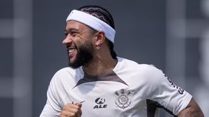 O atacante Memphis Depay - Rodrigo Coca / Agência Corinthians