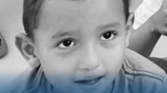 Menino tinha apenas 5 anos de idade e brincava momentos antes da tragédia, segundo informações colhidas pela PM junto aos familiares - Reprodução / Redes sociais
