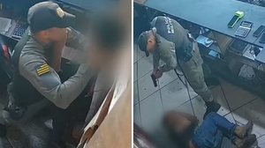 PM é detido após agredir e ameaçar adolescente em Goiás - Reprodução / TV Anhanguera