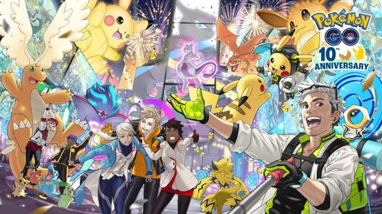 'Pokémon Go' celebra dez anos - Reprodução