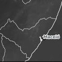 Imagem de satélite disponibilizada neste domingo, 12, pela Semarh - Reprodução / Semarh