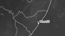 Imagem de satélite disponibilizada neste domingo, 12, pela Semarh - Reprodução / Semarh