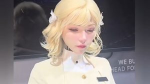 Imagem Vídeo: robô humanoide ultrarrealista impressiona ao conversar e reproduzir expressões humanas