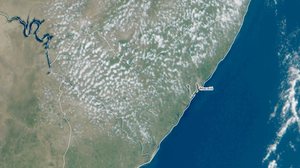 Imagem de satélite disponibilizada nesta quinta-feira, 30, pela Semarh - Semarh