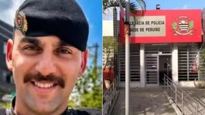 Suspeito de participar de atentado contra o tenente da PM Ronickson Pimentel dos Santo (foto) foi morto em Peruíbe - Redes sociais | Polícia Civil