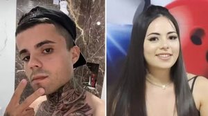 Suspeito é Ismael Garcia da Rosa, de 25 anos. Denise Silva de Medeiros tinha 21 anos - Reprodução / Redes sociais