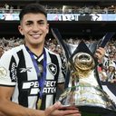 Thiago Almada foi campeão da Libertadores e do Brasileirão pelo Botafogo em 2024 - Vitor Silva / Botafogo