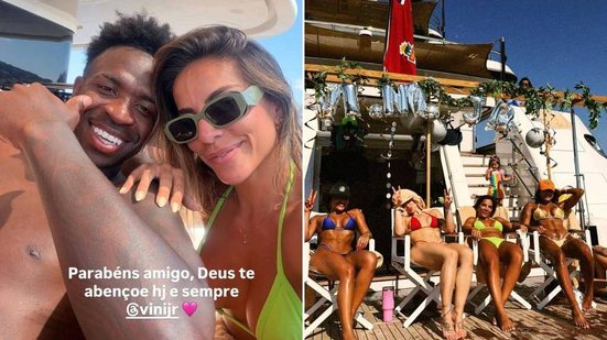 Melhor amiga de jogador, Lidia Souza, publicou foto e entregou presença da influenciadora na celebração - Reprodução / Instagram