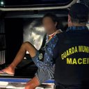 O homem foi localizado na Praia da Avenida e confessou ter cometido o crime - Foto: Ascom Semsc