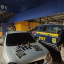 PRF prende homem por porte ilegal de 3 armas de fogo em Campo Alegre/AL - Foto: Cortesia/PRF