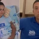Vitor Bruno estava foragido desde dezembro de 2024; Maria  Daniela  ainda sofre de sequelas - Foto: Reprodução