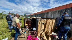 Segurança Cidadã remove estruturas irregulares ligadas ao crime no Benedito Bentes - Foto: Ascom Semsc