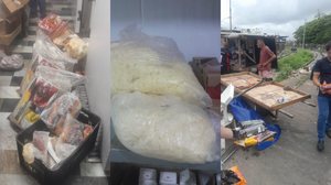Após denúncia anônima, fiscalização sanitária flagrou produtos vencidos e impróprios para o consumo em mercadinho local - Foto: Divulgação/Vigilância Sanitária
