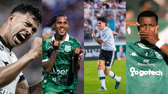 ABC, Renato Alexandre/Uberlândia, Pablício Vieira/ASA e Mateus Dutra/Gama