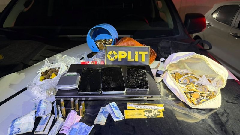 Suspeito de matar vendedor na orla de Pajuçara é preso com drogas e munições
