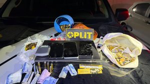 Imagem Suspeito de matar vendedor na orla de Pajuçara é preso com drogas e munições