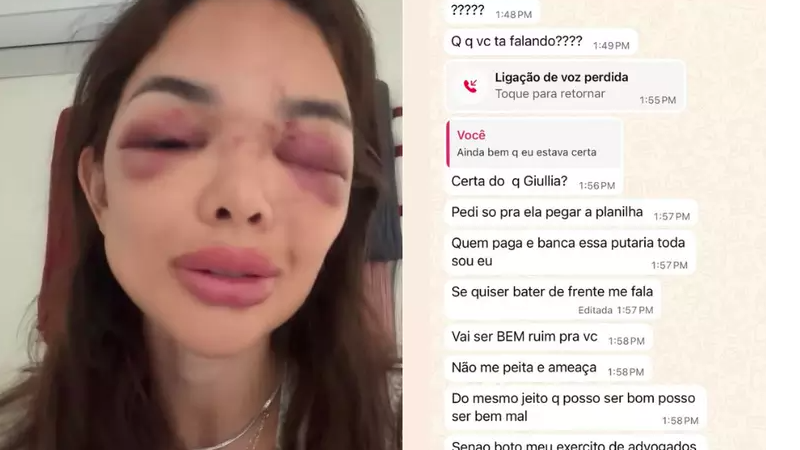 Esposa divulga mensagens de ameaça de empresário preso por agressão em SP: 'Posso ser bem mal'