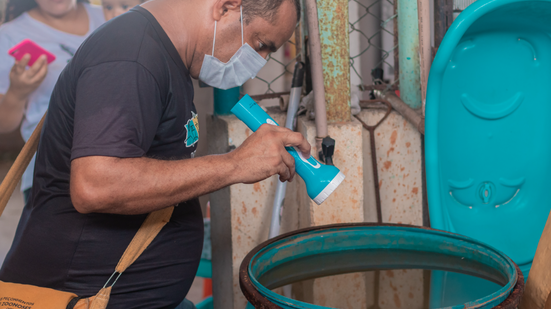 Saúde de Maceió realiza ações rotineiras na capital para prevenir e combater focos do Aedes aegypti - Foto: Ascom SMS