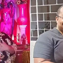 Luciano Victor Melo de Sousa, de 38 anos, foi baleado em uma oficina onde havia parado para remendar o pneu do carro. Outro homem foi baleado na ação criminos - Foto: Reprodução