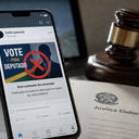 Relator destacou que a legislação eleitoral proíbe a divulgação de propaganda eleitoral na internet por páginas de pessoas jurídicas - Foto: Inteligência Artificial