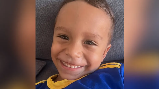 Gustavo Veloso, 3 anos - Reprodução