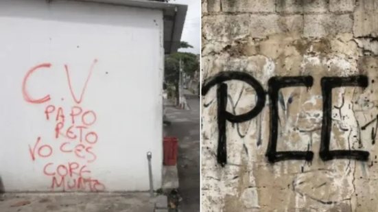 Comando Vermelho e Primeiro Comando da Capital - Reprodução