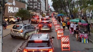 A medida tem como objetivo organizar a ocupação do espaço público, melhorar a circulação de pedestres e garantir mais segurança. - Foto: Ascom Semsc