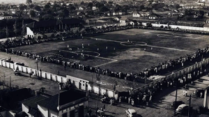Estádio Juca Ribeiro em 1966 - Divulgação / Arquivo Público de Uberlândia