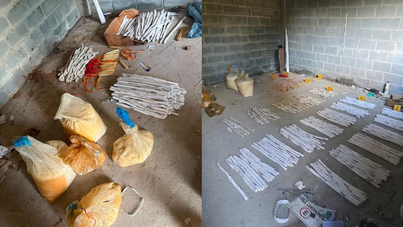 Cerca de 110 kg de explosivos são encontrados em área de empresa desativada em Maceió