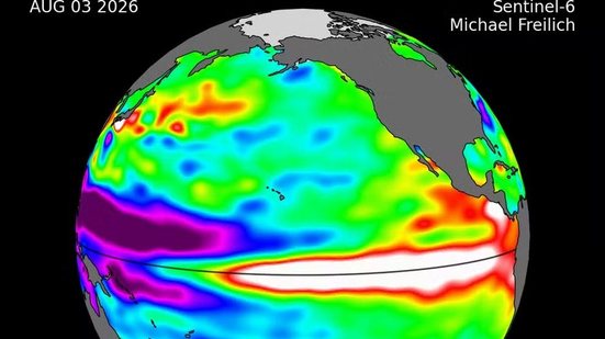 El Niño já está em patamar forte e continuará se intensificando, diz agência americana