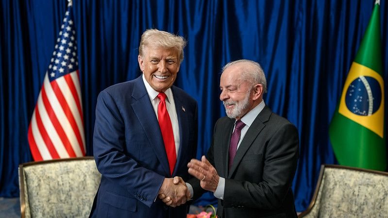 Lula liga para Trump e diz que alegações para tarifaço contra o Brasil são infundadas