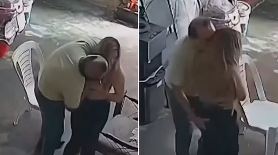 Imagem Maestro de orquestra é flagrado apalpando cantora após ela sair de banheiro; assista
