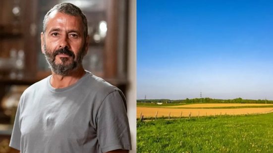 Imagem Após recuperar nascente em fazenda, Marcos Palmeira prepara terreno para 200 mil árvores em santuário