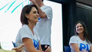 Michelle Bolsonaro durante evento do PL - Foto: Flickr/PL