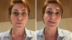 Mila Seidl, esposa de Lito Sousa